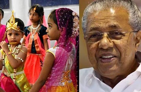 Chief Minister pinarayi vijayan extends greetings on Sri Krishna Jayanti