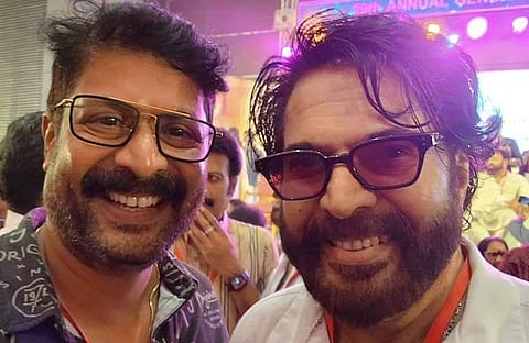 മമ്മൂട്ടിയും ഇർഷാദും/ ഫെയ്സ്ബുക്ക്