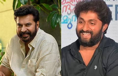 മമ്മൂട്ടി/ ഫെയ്സ്ബുക്ക്, ധ്യാൻ ശ്രീനിവാസൻ/ വിഡിയോ സ്ക്രീൻഷോട്ട്