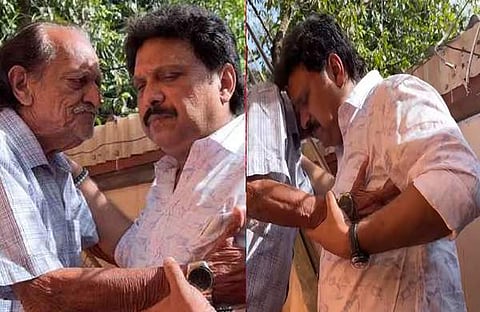 ഗണേഷ് കുമാറും ടി മാധവനും/ ചിത്രം ഫെയ്‌സ്ബുക്ക്