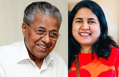 പിണറായി വിജയൻ, വീണ/ ഫെയ്സ്ബുക്ക്