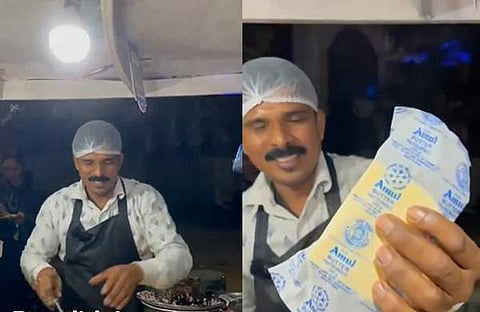 തട്ടുകടയിൽ വ്യാപാരി/ വിഡിയോ സ്ക്രീൻഷോട്ട്