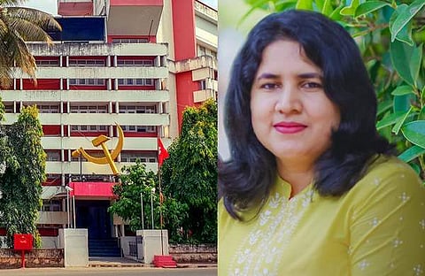 സിപിഎം, വീണ വിജയൻ/ ഫെയ്സ്ബുക്ക്