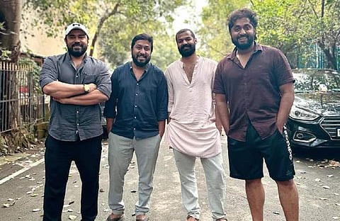 നിവിൻ പോളിയും വിനീത് ശ്രീനിവാസനും പ്രണവും ധ്യാനും/ ഫെയ്സ്ബുക്ക്