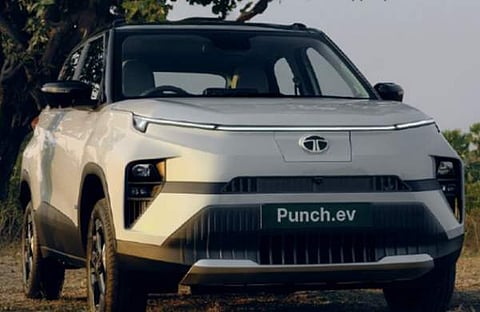 ടാറ്റ പഞ്ച് ഇവി, ടാറ്റ പങ്കുവെച്ച ചിത്രം