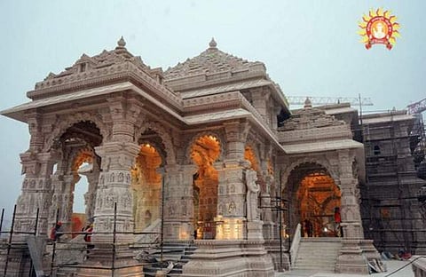 അയോധ്യയിലെ രാമക്ഷേത്രം/ എഎൻഐ