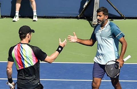 രോഹന്‍ ബൊപ്പണ്ണയും മാത്യു എബ്ഡനും/ ട്വിറ്റർ