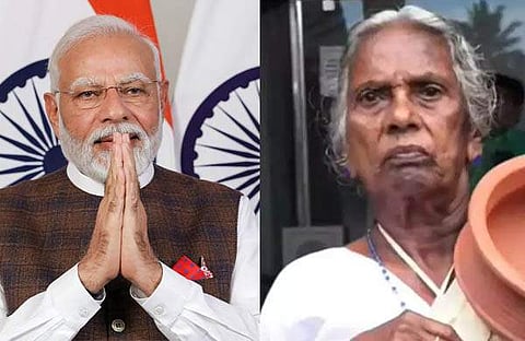 നരേന്ദ്രമോദി-മറിയക്കുട്ടി