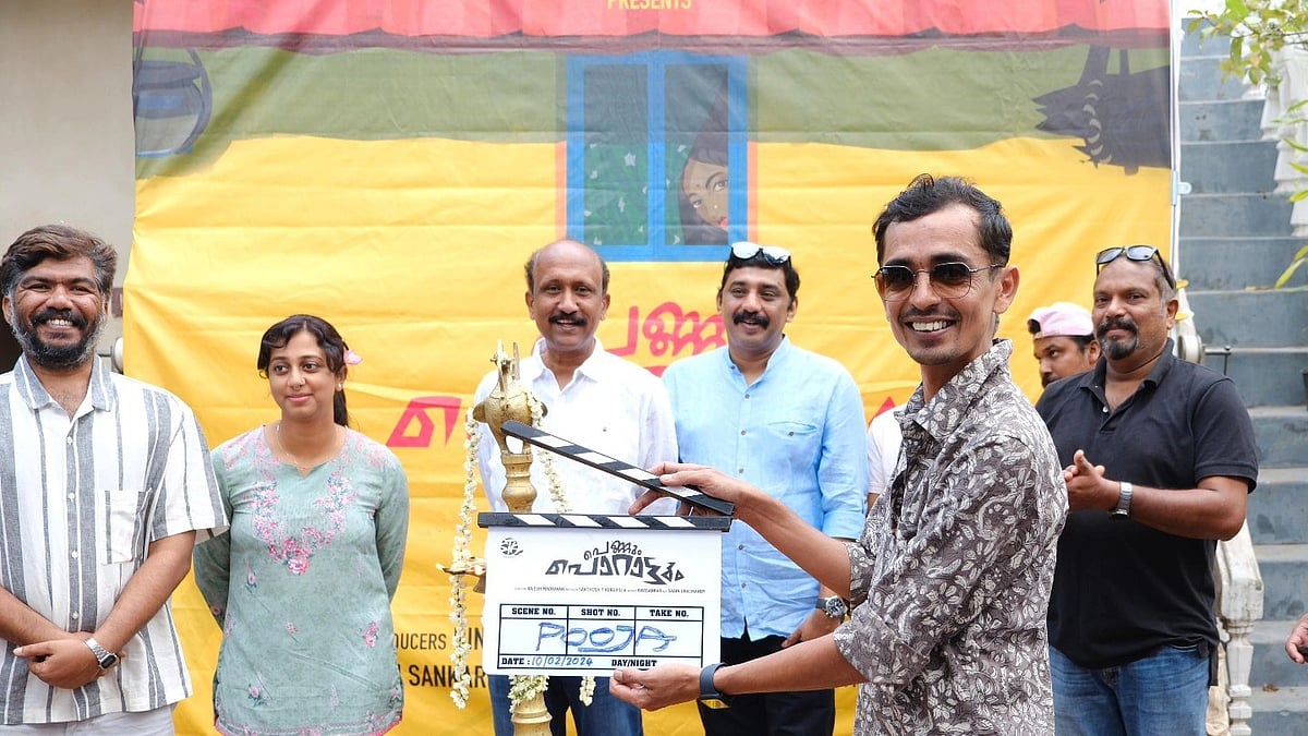 രാജേഷ് മാധവൻ സംവിധായകനാകുന്നു; 'പെണ്ണും പൊറാട്ടും' ഷൂട്ടിങ് തുടങ്ങി