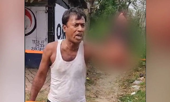 ഒരു കൈയില്‍ ഭാര്യയുടെ അറുത്തെടുത്ത തല,  മറു കൈയില്‍ അരിവാള്‍; പ്രണയദിനത്തില്‍ പരിഭ്രാന്തി പടര്‍ത്തി യുവാവ് 
