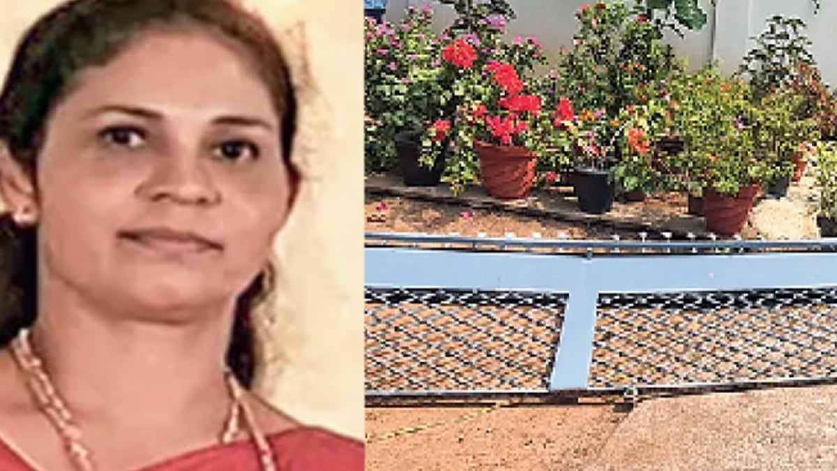 ഭര്‍ത്താവിനെ യാത്രയാക്കാന്‍ എത്തി; മറിഞ്ഞുവീണ ഗേറ്റിനടിയില്‍പ്പെട്ട് വീട്ടമ്മ മരിച്ചു