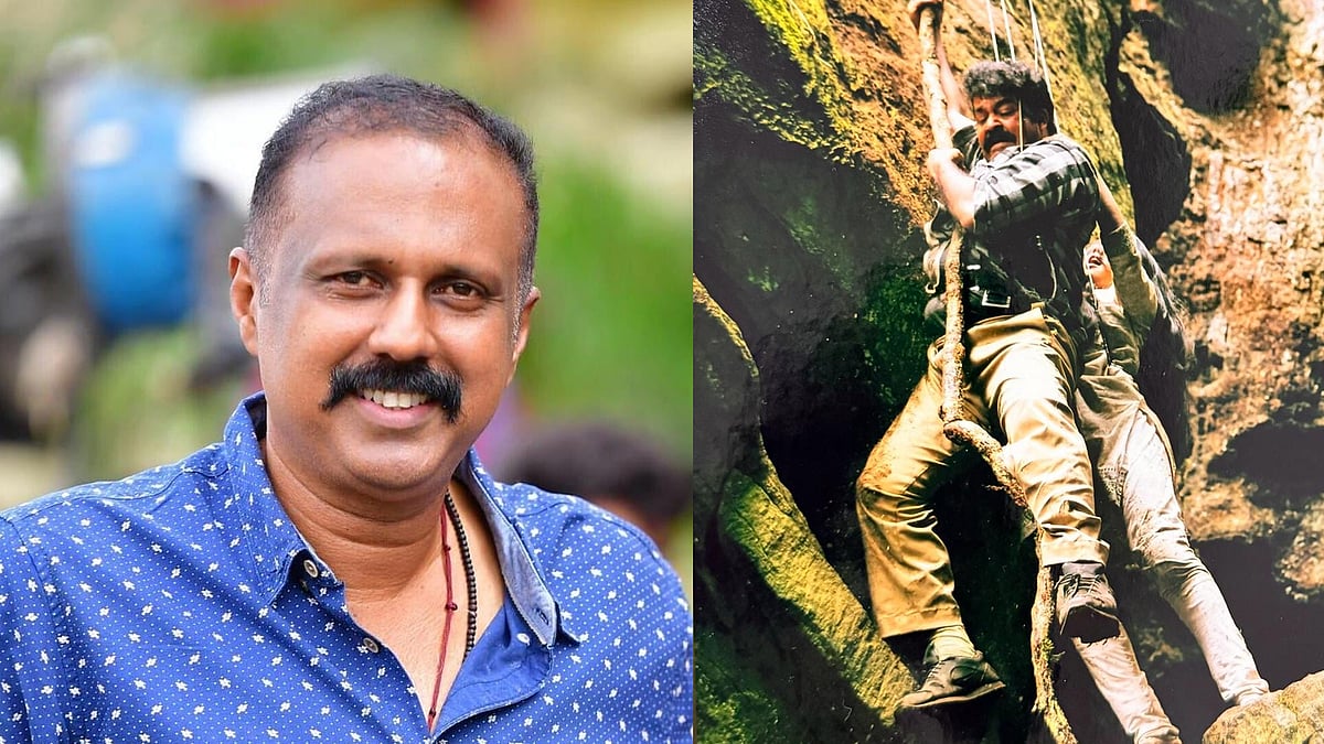 'താഴേക്കു നോക്കുമ്പോൾ തല കറങ്ങും, മരക്കൊമ്പിലെ റോപ്പിൽ തൂങ്ങി മോഹൻലാൽ': ​ഗുണ കേവിലെ ഷൂട്ടിങ് അനുഭവം