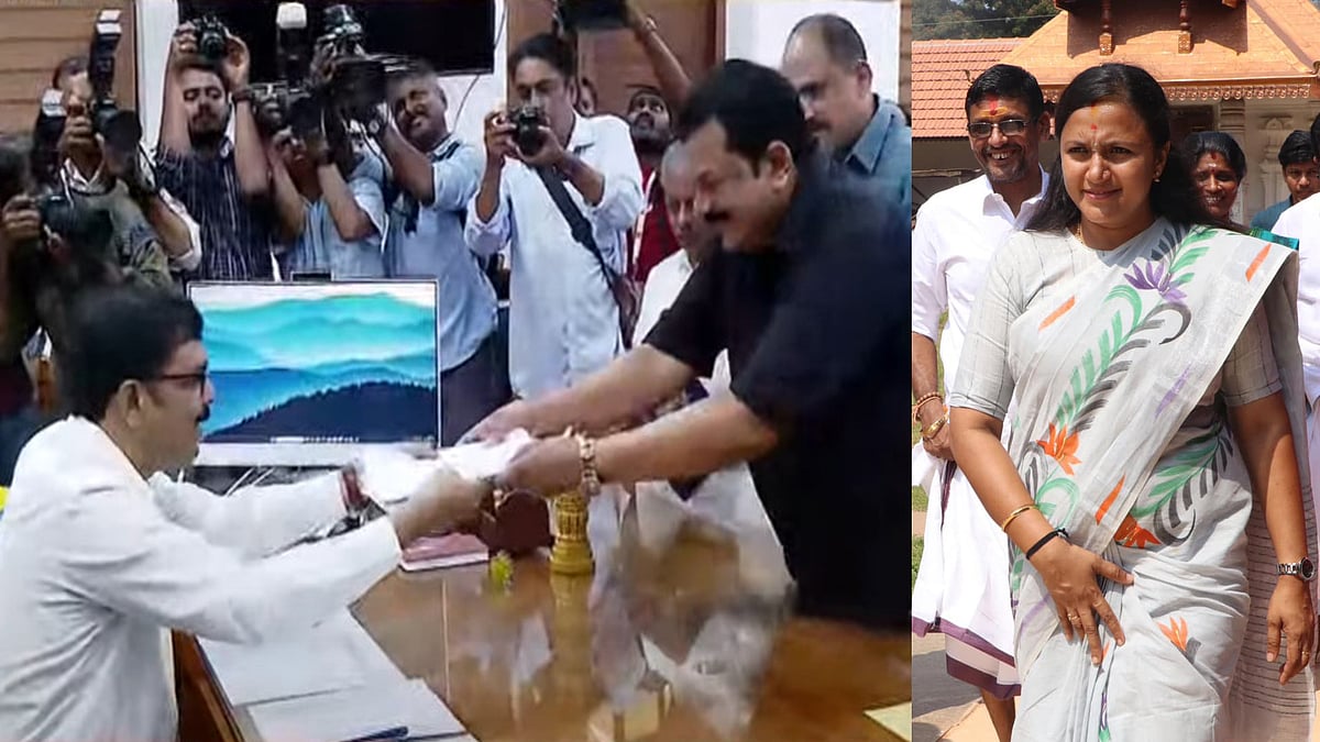 സംസ്ഥാനത്ത് പത്രികാ സമര്‍പ്പണം തുടങ്ങി; ആദ്യമെത്തിയവരില്‍ മുകേഷും അശ്വിനിയും 
