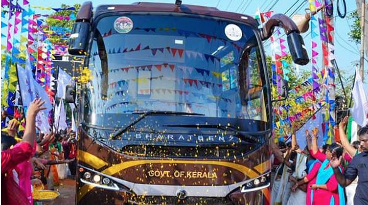 നവകേരള ബസ് ഇനി 'ഗരുഡ പ്രീമിയം'; ഞായറാഴ്ച മുതൽ സര്‍വീസ് ആരംഭിക്കും