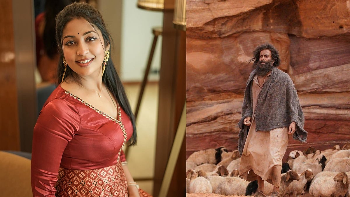 'രാജു ചേട്ടാ, നിങ്ങൾക്കൊപ്പം അഭിനയിക്കാൻ കഴിഞ്ഞത് ഇപ്പോൾ ഭാഗ്യമായി കരുതുന്നു': പ്രശംസിച്ച് നവ്യാ നായർ