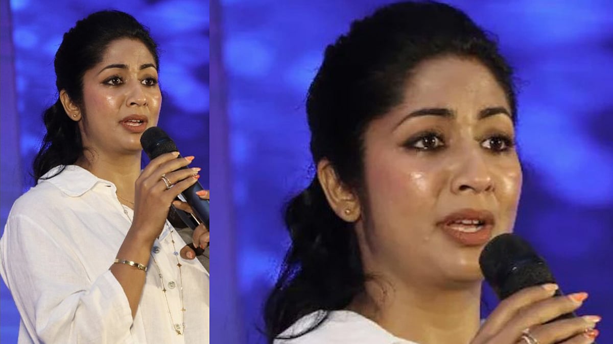 'യാമികയെന്ന മകളില്ല'; സംഘാടകരെ തിരുത്തി നവ്യ, വിഡിയോ