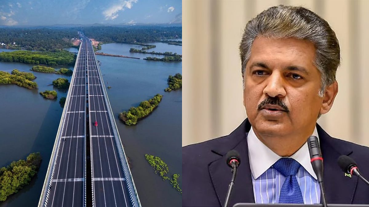 'ആകാശ ​ഗോപുരം താഴെ വീണതോ ?'; തലശ്ശേരി- മാഹി ബൈപ്പാസിന്റെ ചിത്രം പങ്കുവെച്ച് ആനന്ദ് മഹീന്ദ്ര