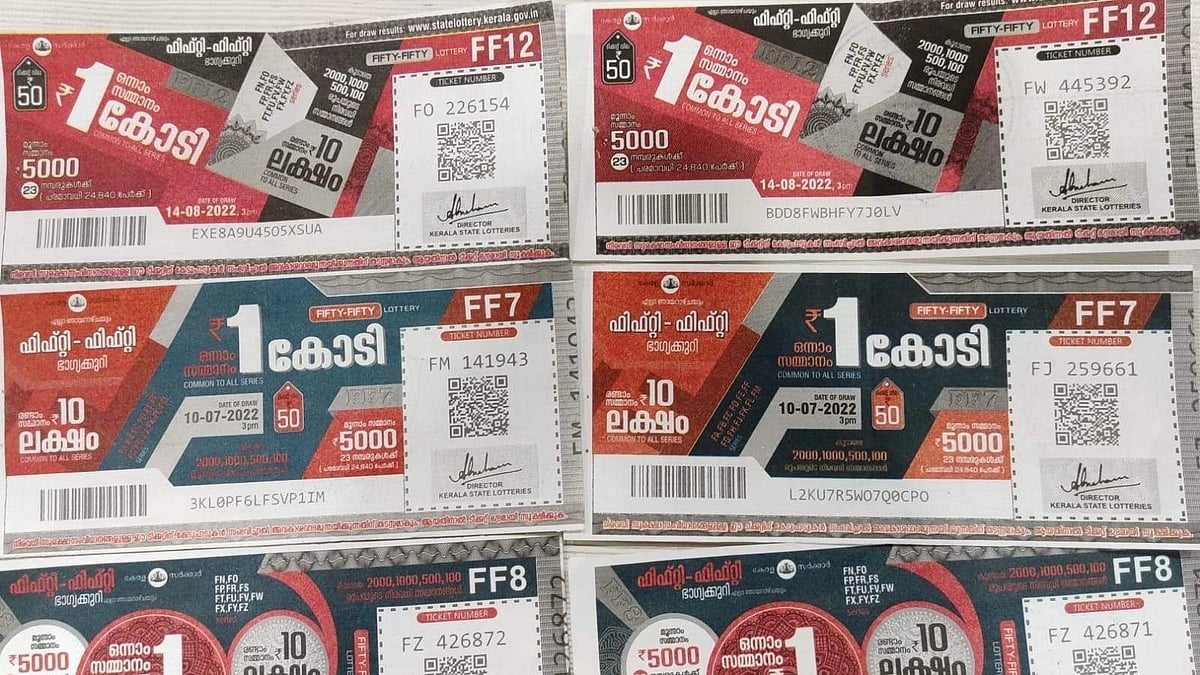ഒരു കോടിയുടെ ഭാ​ഗ്യം കണ്ണൂരിൽ വിറ്റ ടിക്കറ്റിന്; ഫിഫ്റ്റി- ഫിഫ്റ്റി ലോട്ടറി ഫലം പ്രഖ്യാപിച്ചു