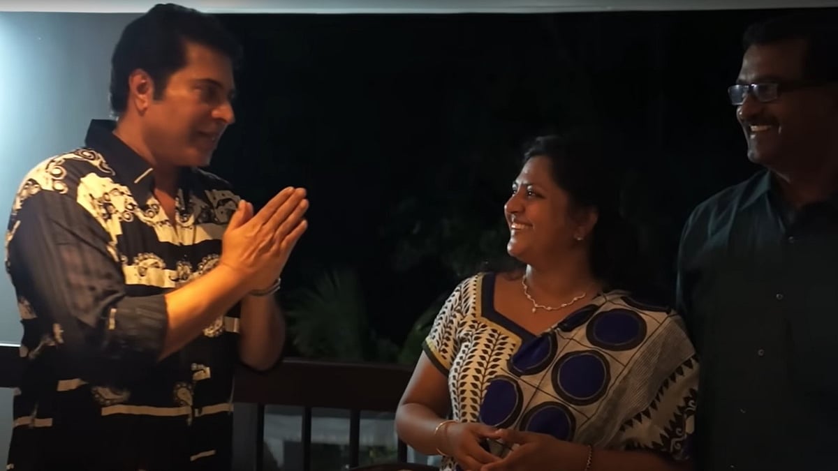 'ഞങ്ങളെ പോലുള്ള നടന്മാർ അത് അങ്ങ് സഹിക്കും, പക്ഷെ മിനിയുടെ അവസ്ഥ അങ്ങനെയല്ലല്ലോ'; ബ്ലെസിയെ ട്രോളി മമ്മൂക്ക, വിഡിയോ വൈറല്‍