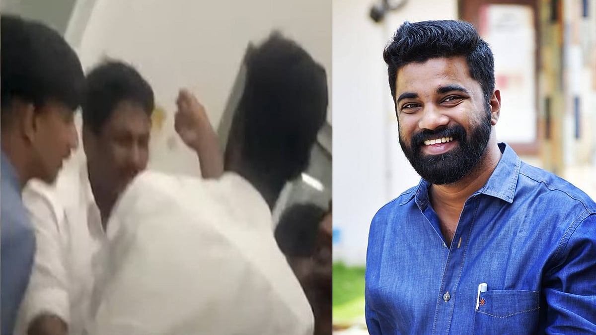 'കെ എസ് യു വടക്കന്‍ മേഖല ക്യാമ്പ് നടത്താന്‍ പോകുന്ന പ്രമുഖ സംഘടനാ അധ്യക്ഷന്റെ ദൃശ്യങ്ങള്‍ നാസ പുറത്ത് വിട്ടു'; പരിഹാസവുമായി എസ്എഫ്‌ഐ