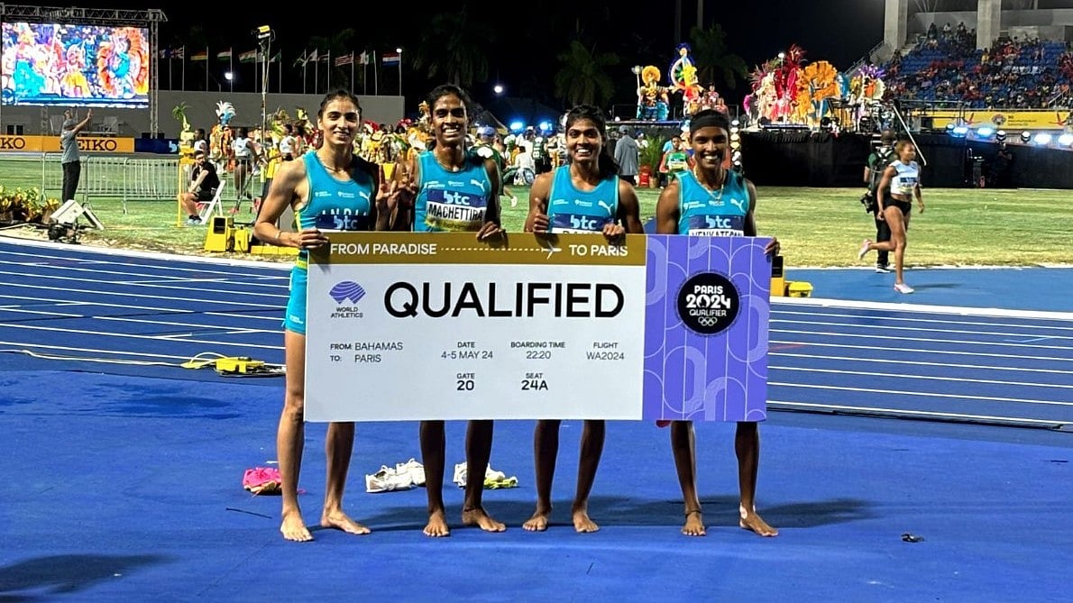 4x400 മീറ്റര്‍ റിലേ: ഇന്ത്യന്‍ പുരുഷ-വനിതാ ടീമുകള്‍ ഒളിംപിക്‌സ് യോഗ്യത നേടി