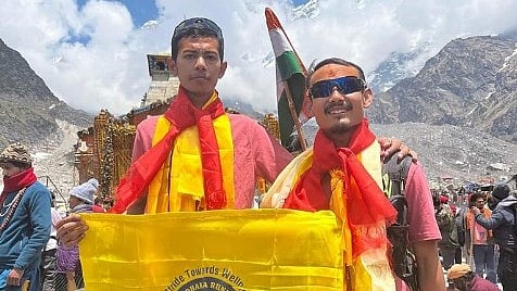 43ദിവസം, 1800 കിലോമീറ്റര്‍; കേദാര്‍നാഥ് ഓടിക്കയറി യുവാക്കള്‍