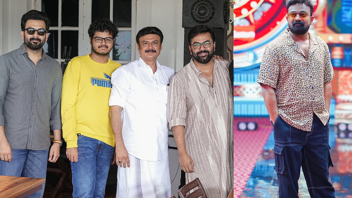 ‘ദുഷ്ടാ എന്നെ വെടിവച്ചു കൊന്നിട്ടു നിന്നു ചിരിക്കുന്നോ?’: ബൈജുവിന്റെ 'എമ്പുരാൻ' ഫോട്ടോ കണ്ട് ഷാജോൺ