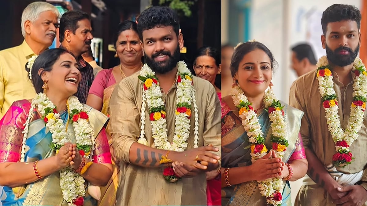 നടി മീര വാസുദേവ് വിവാഹിതയായി; വരൻ 'കുടുംബവിളക്ക്' ഛായാഗ്രാഹകൻ
