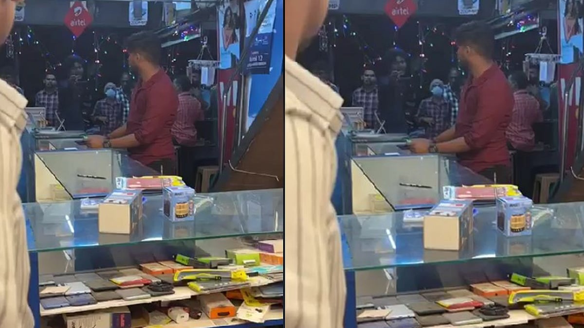 ചാര്‍ജ് ചെയ്യാന്‍ ഏല്‍പ്പിച്ച മൊബൈല്‍ ഫോണ്‍ തിരികെ വാങ്ങാനെത്തി, ജീവനക്കാരന്‍ തിരക്കില്‍; കട തല്ലിത്തകര്‍ത്ത് യുവാക്കളുടെ അതിക്രമം