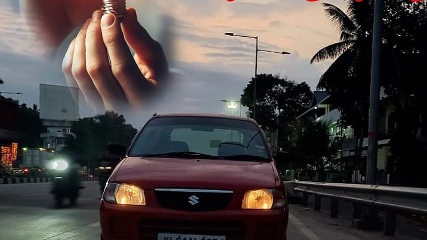 പാര്‍ക്ക് ലൈറ്റ് അത്ര ലൈറ്റല്ല, മറക്കരുത് വിളക്കുകളെ!; പ്രാധാന്യം വിവരിച്ച് മോട്ടോര്‍ വാഹനവകുപ്പ് 