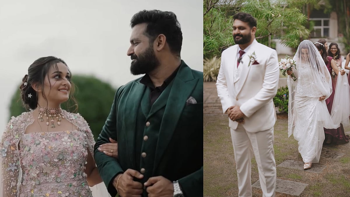 രമ്യ നമ്പീശന്റെ സഹോദരനും സംഗീതസംവിധായകനുമായ രാഹുൽ സുബ്രഹ്മണ്യൻ വിവാഹിതനായി; വധു ഡെബി