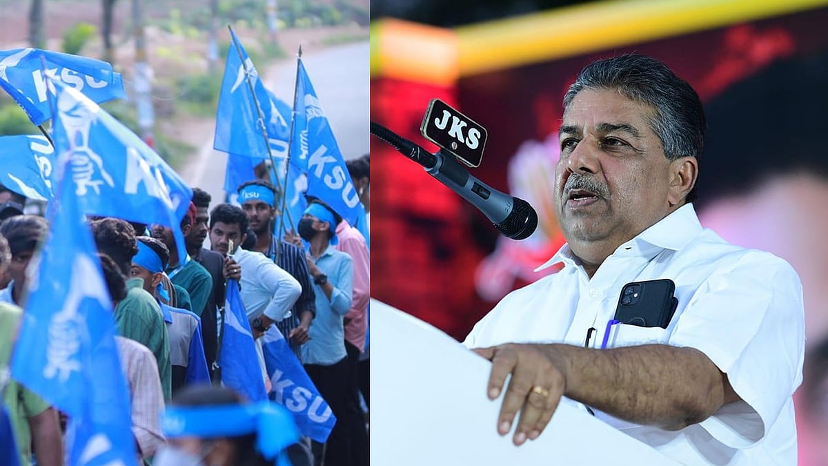 'ഭരണഘടനയെ അപമാനിച്ച മന്ത്രി പത്താം ക്ലാസുകാരുടെ നിലവാരം അളക്കേണ്ട; മാപ്പു പറയണം': സജി ചെറിയാനെതിരെ കെഎസ്‌യു