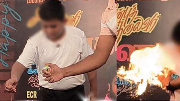 ദളപതി വിജയ്യുടെ പിറന്നാളാഘോഷത്തിനിടെ അപകടം; പൊള്ളലേറ്റ് കുട്ടിക്ക് പരിക്ക്