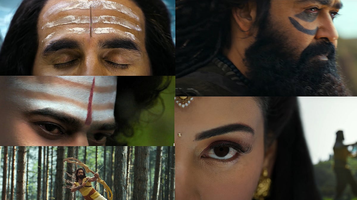 പ്രഭാസ്, മോഹൻലാൽ, അക്ഷയ് കുമാർ; ബ്രഹ്മാണ്ഡ ചിത്രം 'കണ്ണപ്പ' ടീസർ