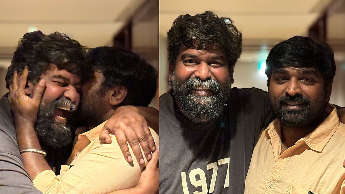 'എന്റെ പ്രിയപ്പെട്ടവന്‍': ജോജു ജോര്‍ജിനെ കെട്ടിപ്പിടിച്ച് ഉമ്മവെച്ച് വിജയ് സേതുപതി
