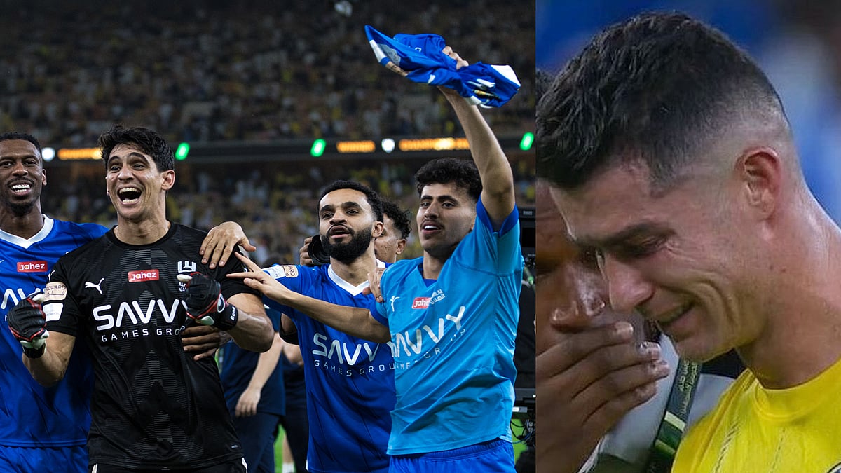 കിങ്‌സ് കപ്പും കൈവിട്ടു; കരഞ്ഞ് മൈതാനം വിട്ട് ക്രിസ്റ്റ്യാനോ റൊണാള്‍ഡോ; അല്‍ഹിലാലിന് കിരീടം, വിഡിയോ 
