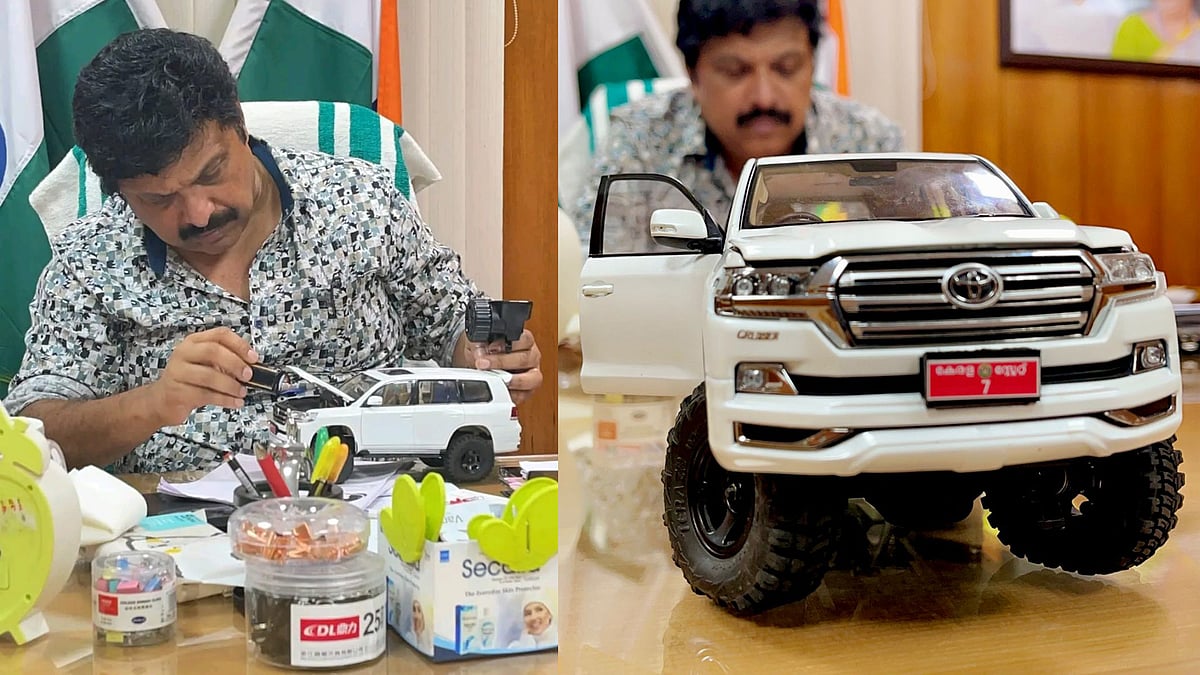 'മെയ്തീനേ... ആ ചെറ്യേ സ്പാനറൊന്നെടുക്കീ‌'; മന്ത്രി ​ഗണേഷ് കുമാറിന്റെ കളിപ്പാട്ട ചിത്രം, വൈറൽ