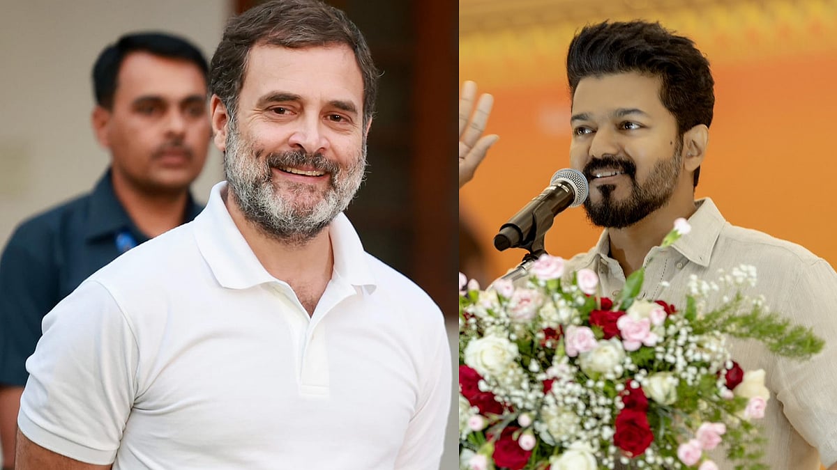 രാഹുൽ ​ഗാന്ധിക്ക് ആശംസകളുമായി വിജയ്; ഒന്നിച്ചു മുന്നേറാമെന്ന് മറുപടി