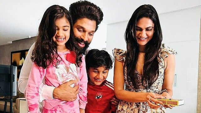 റോമിൽ അവധി ആഘോഷിച്ച് അല്ലു അർജുനും കുടുംബവും
