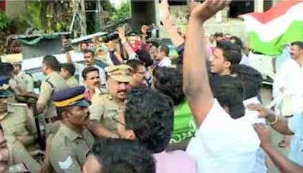 ലോക്‌സഭ തെരഞ്ഞെടുപ്പ് ഫലം വന്നതിന് പിന്നാലെ പാലക്കാട് യുഡിഎഫ്- എൽഡിഎഫ് സംഘർഷം