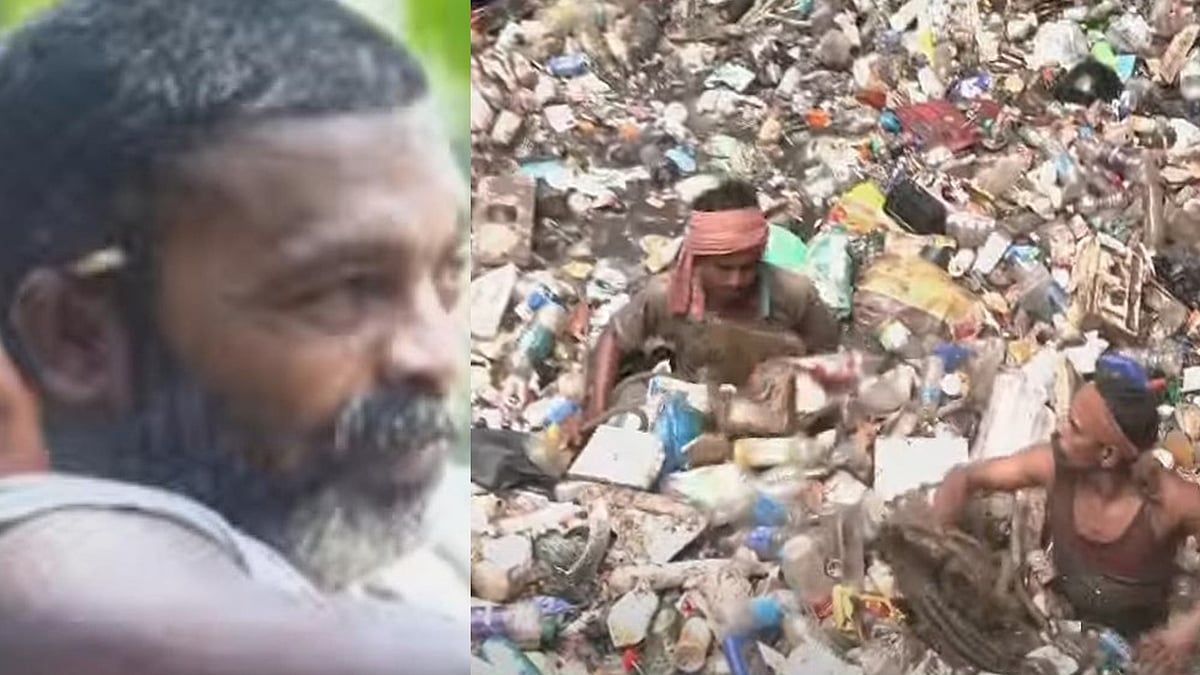 തോട് വൃത്തിയാക്കാനിറങ്ങിയ തൊഴിലാളിയെ കാണാതായിട്ട് മൂന്ന് മണിക്കൂറുകള്‍; തലസ്ഥാനത്ത് മാലിന്യക്കൂമ്പാരത്തില്‍ തിരച്ചില്‍