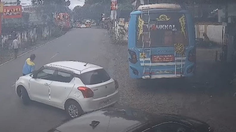 പെട്രോള്‍ പമ്പ് ജീവനക്കാരനെ ബോണറ്റില്‍ തൂക്കി കാറോടിച്ചു; പൊലീസുകാരന്‍ അറസ്റ്റില്‍