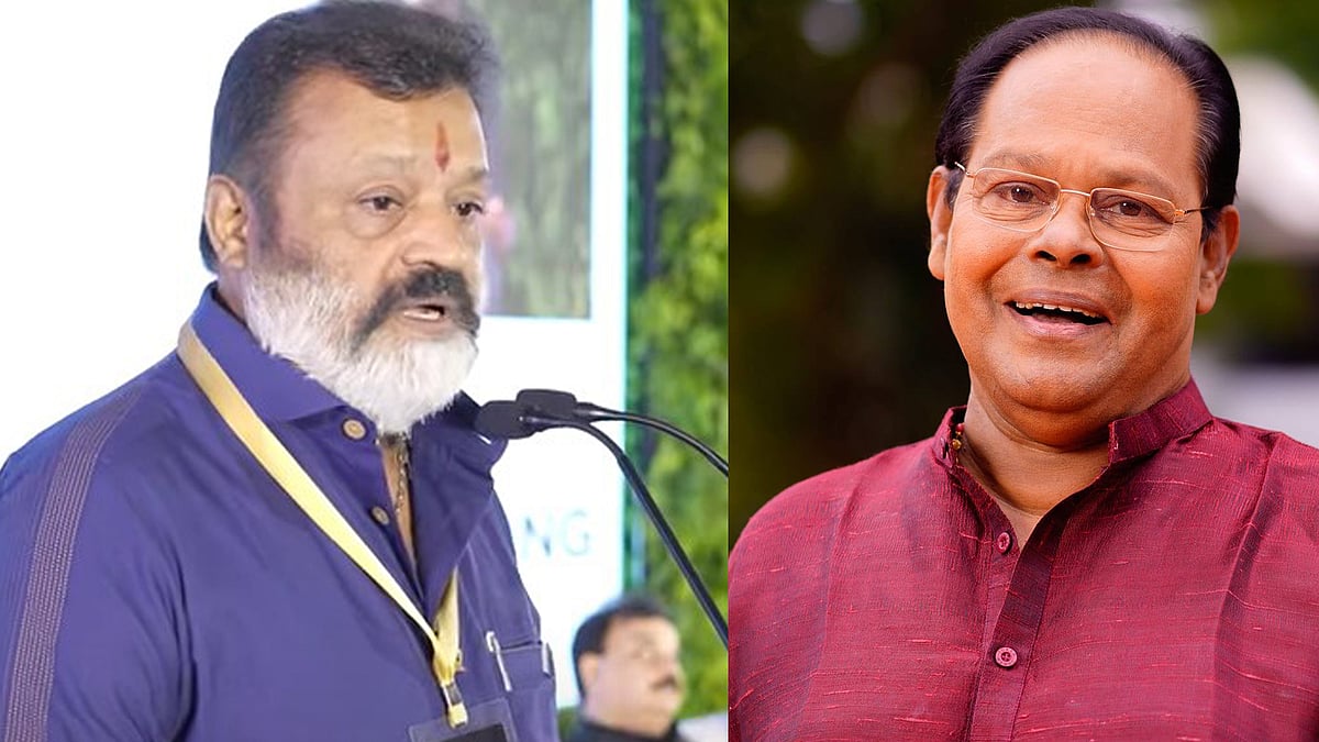 'വലിയ സ്ഫോടനങ്ങളെപ്പോലും അടിച്ചമർത്തി രസിപ്പിച്ചയാൾ'; കാൽ നൂറ്റാണ്ടിന് ശേഷം അമ്മ മീറ്റിങ്ങിൽ സുരേഷ് ​ഗോപി