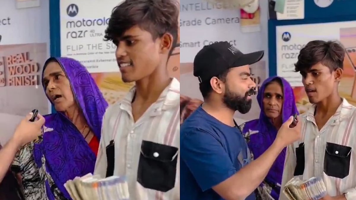 ഐ ഫോൺ വാങ്ങി കൊടുത്തില്ല, മൂന്ന് ദിവസം പട്ടിണി; ഒടുവിൽ മകന് വഴങ്ങി അമ്മ, വൈറൽ വിഡിയോ