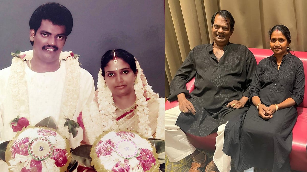 'തളർന്നു വീണപ്പോൾ താങ്ങും തണലുമായവൾ, ജീവിതത്തിൽ ചെയ്ത ഏറ്റവും വലിയ ശരി': 28ാം വിവാഹവാർഷിക ദിനത്തിൽ സലിം കുമാർ