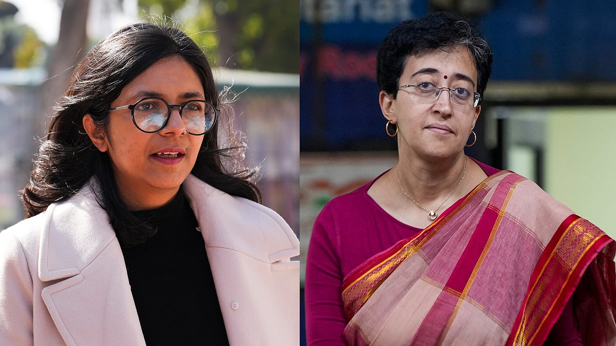 'അഫ്സല്‍ ഗുരുവിനു വേണ്ടി വാദിച്ചവരുടെ മകള്‍, ഡല്‍ഹിയെ ദൈവം രക്ഷിക്കട്ടെ'; വിമര്‍ശിച്ച് സ്വാതി മലിവാള്‍;  എംപി സ്ഥാനം രാജിവെക്കണമെന്ന് എഎപി