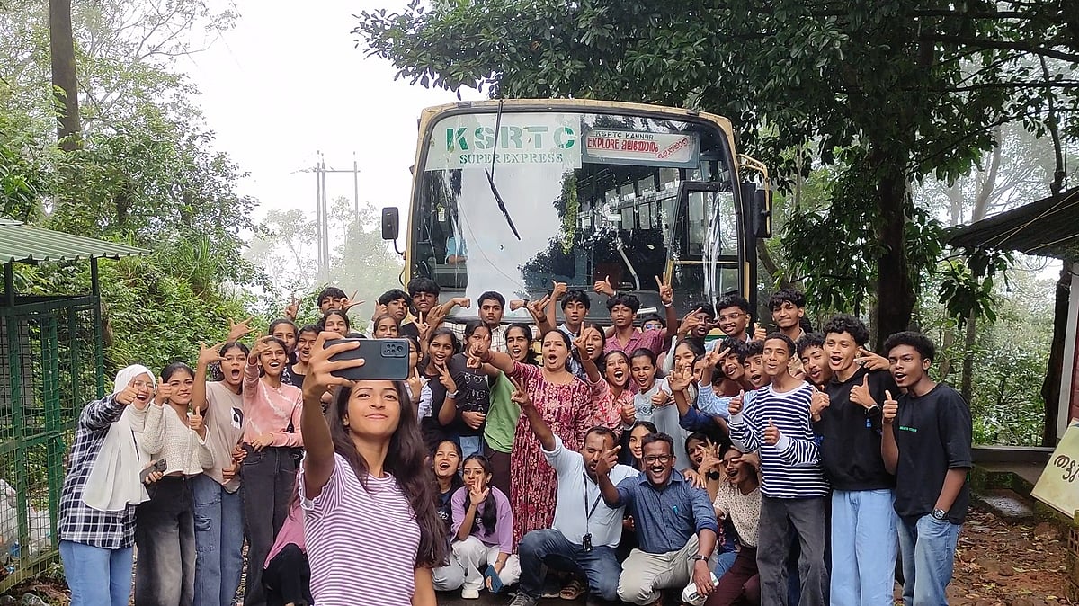 കുഞ്ഞിമംഗലത്തെ കുട്ടികള്‍ ഹാപ്പിയാണ്, ആനവണ്ടിയില്‍ അടിപൊളി സവാരി - വിഡിയോ