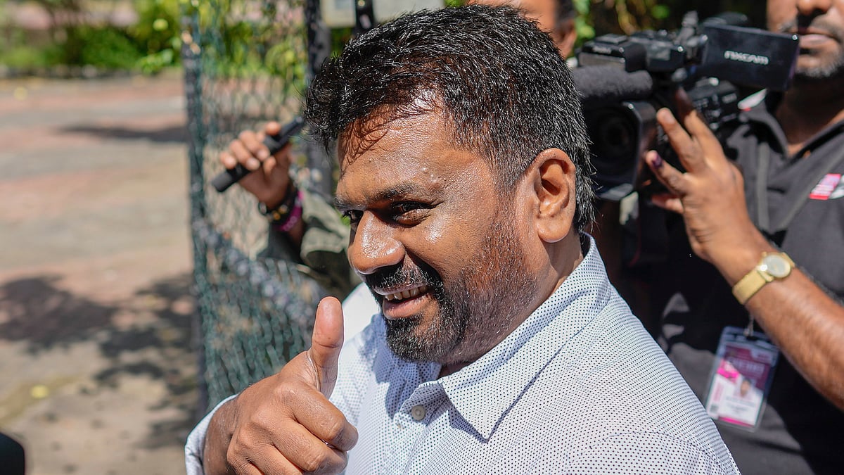 ശ്രീലങ്കന്‍ പ്രസിഡന്റ് തെരഞ്ഞെടുപ്പ്: ദിസനായകെ മുന്നില്‍, നിലവിലെ പ്രസിഡന്റ് റനില്‍ വിക്രമസിംഗെ മൂന്നാം സ്ഥാനത്ത്