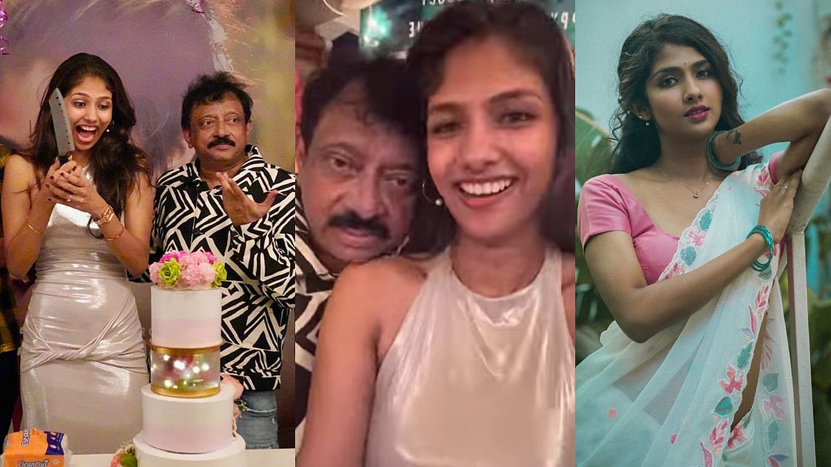 കേക്ക് മുറിച്ചും പടക്കം പൊട്ടിച്ചും പിറന്നാള്‍ ആഘോഷം; ആരാധ്യയെ ഞെട്ടിച്ച് രാം ഗോപാല്‍ വര്‍മ- വിഡിയോ