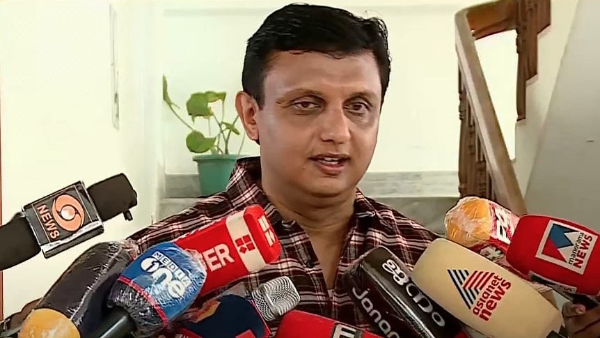 'കെസി വേണുഗോപാല്‍ എന്‍എച്ച് 66ന്റെ കാലന്‍; സര്‍ക്കാരിനെതിരെ ആനന്ദനൃത്തമാടുന്നു'